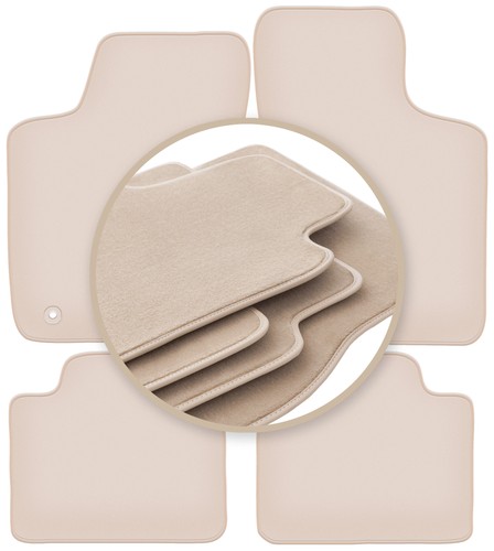 Tappetini beige premium per - beige,