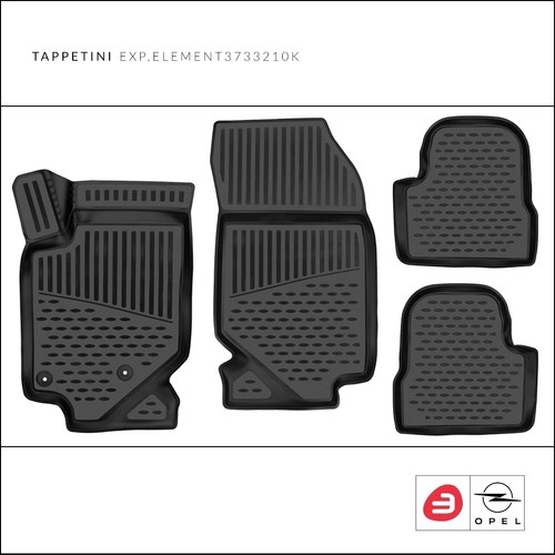 Tappetini tappeti gomma - tappetini, 3d