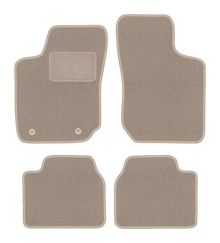 Tappetini velluto beige - tappetini,